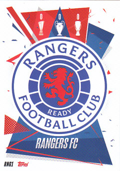 Team Badge Rangers 2020/21 Topps Match Attax CL Team Badge #RNG01